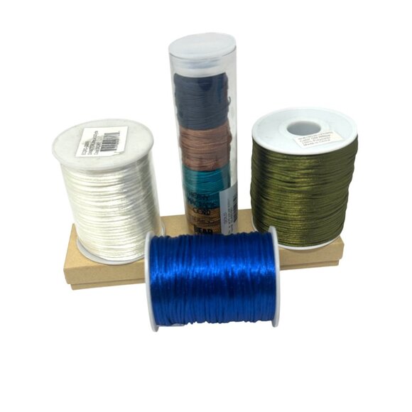 Bead Smith Beading/Macrame Twisted Cording & Satin Polyester  - New - Picture 6 of 12